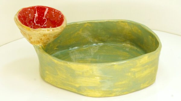 Keramische dipschaal groot