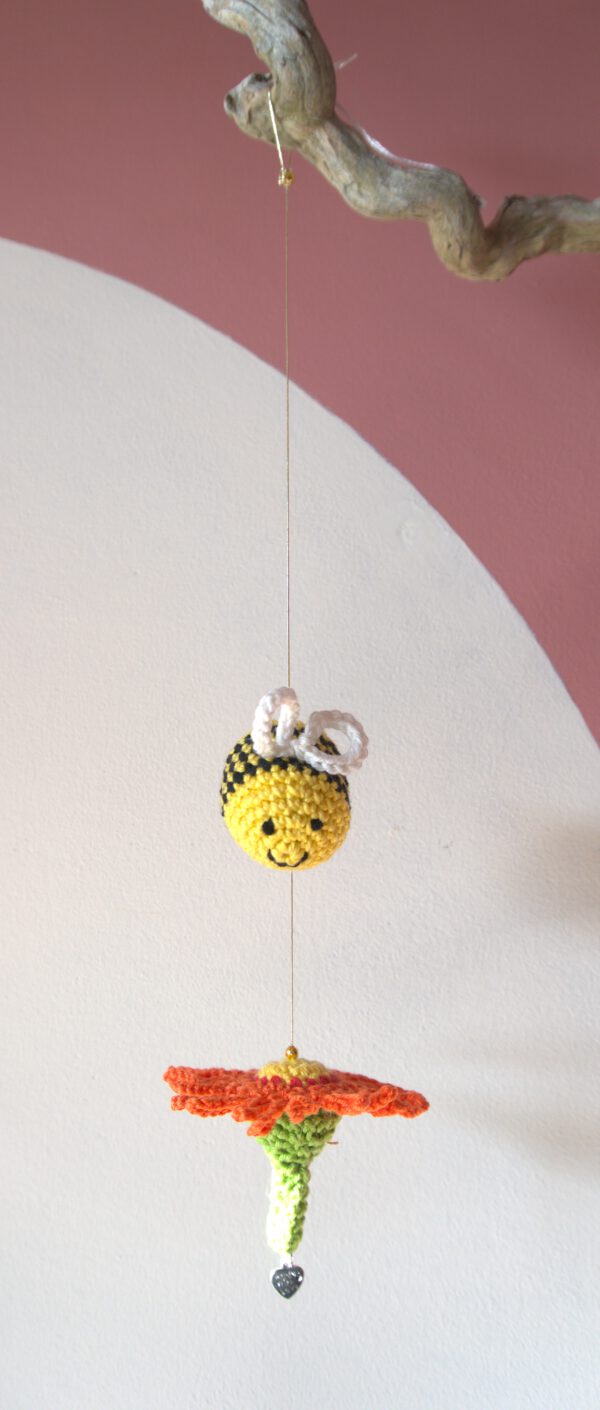 Blij Bijtje - Oranje Bloem